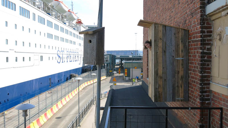 Kev�tviserrys Galleria Huudon terassilla